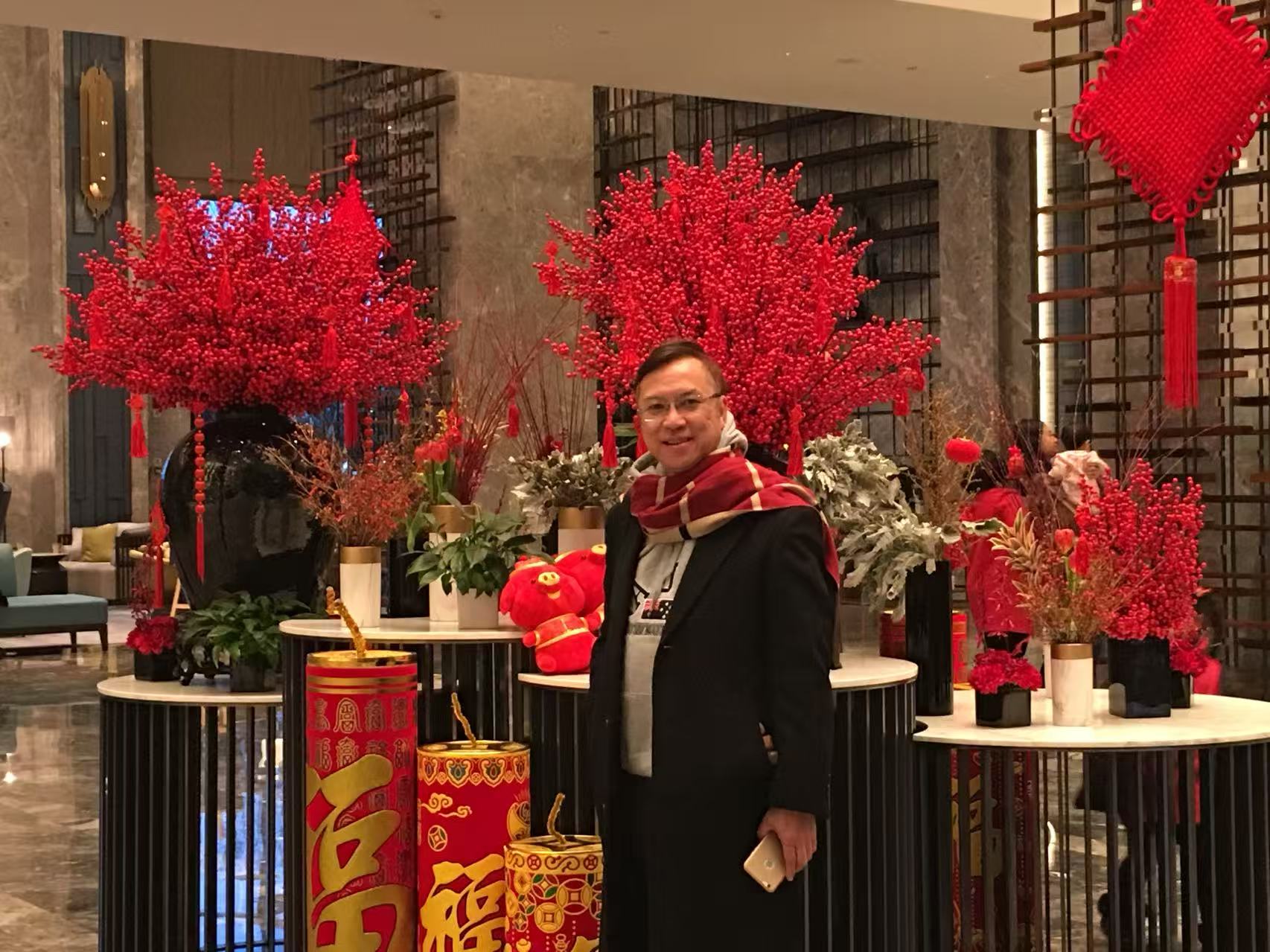 Chuck Chan at an event